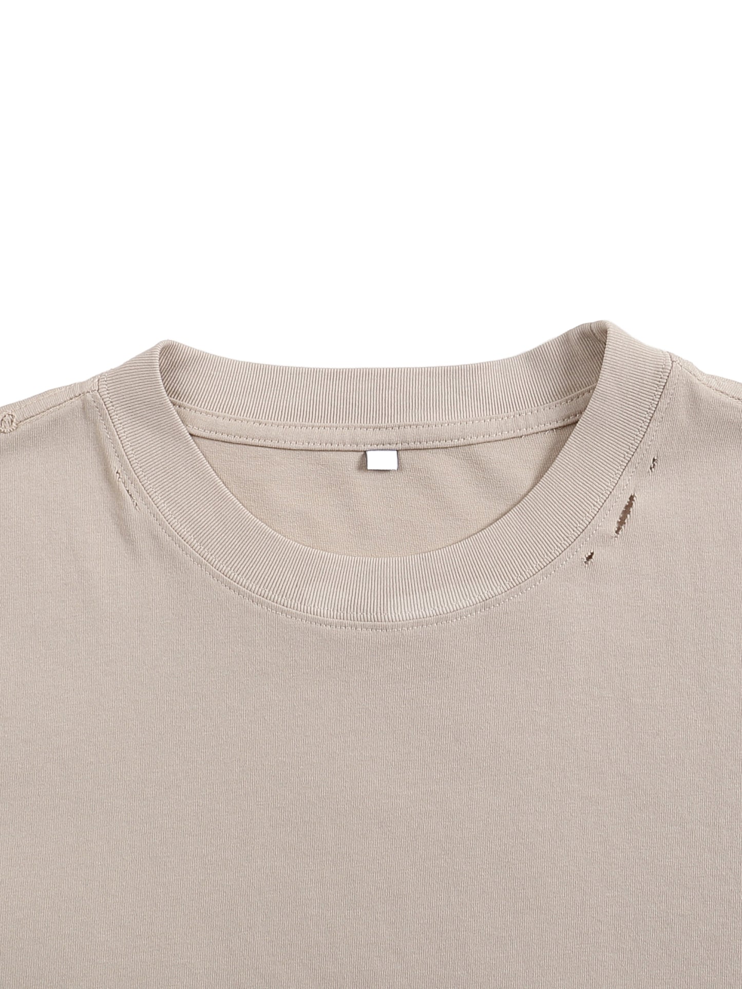 Japanese-inspired Manga Frayed Boxy Tee