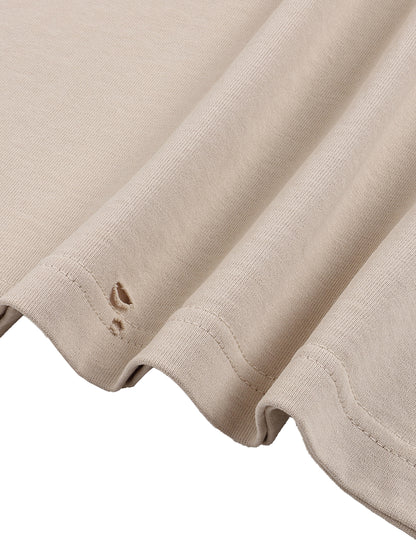 Japanese-inspired Manga Frayed Boxy Tee