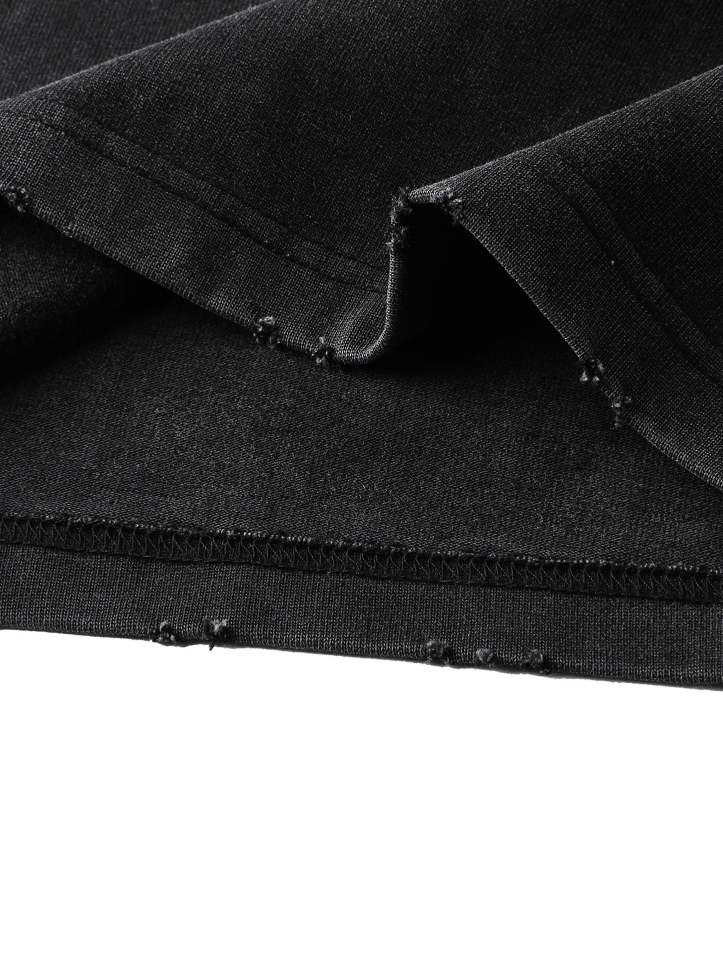 Japanese-Inspired Heavyweight Vintage Washed Frayed T-Shirt